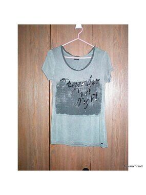 Point Zero Short Sleeve Scoop Neck Graphic Tee